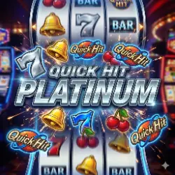 Quick Hit Platinum game at Wild Robin Casino for United Kingdom players